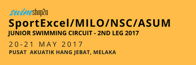 swimshop2u-SportExcel/MILO/NSC/ASUM Junior Swimming Circuit - 2nd Leg 2017 - Invitation