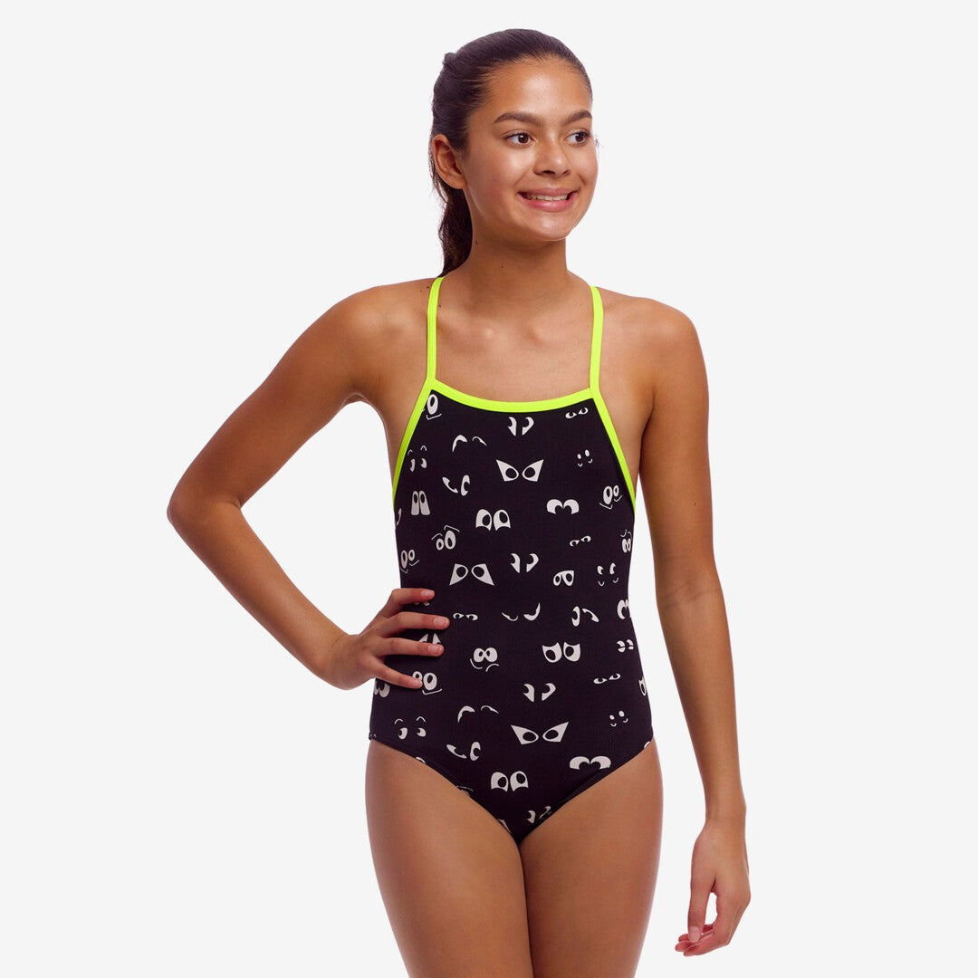 Eye Spy | Girls Tie Me Tight One Piece