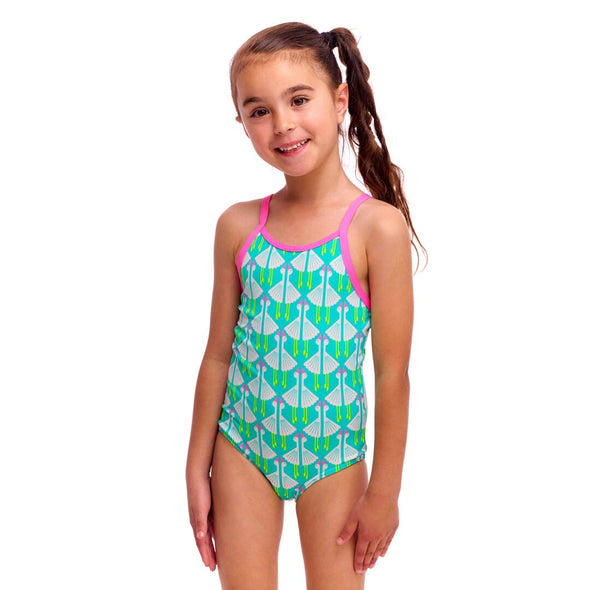 Loose Goose | Toddler Girls Printed One Piece