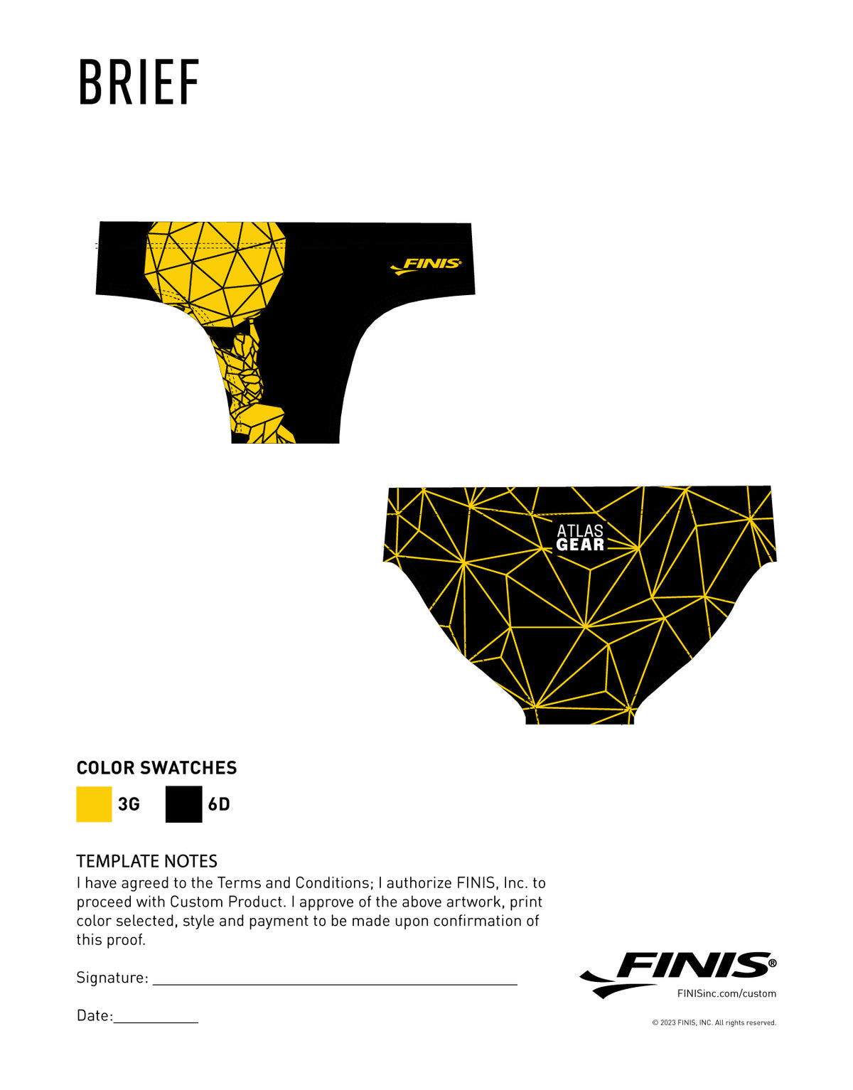 Atlas Aqua shorts H100