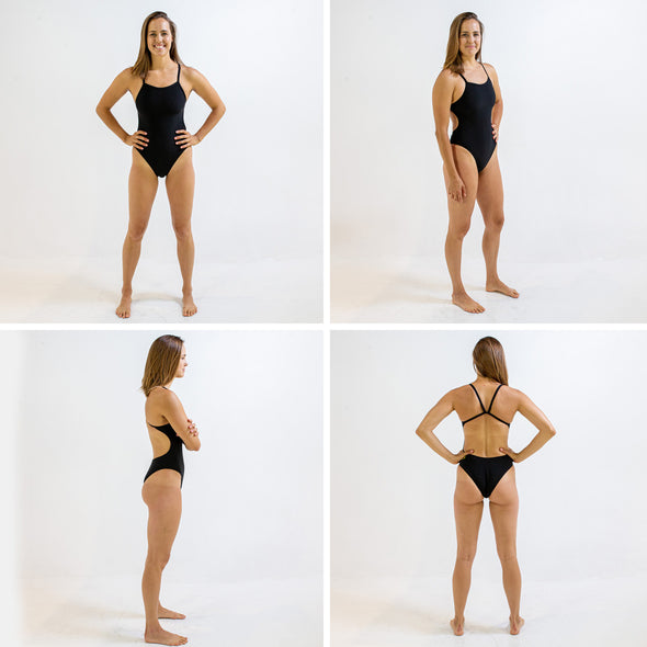 Solid Openback | Durable Training & Competition Swimwear