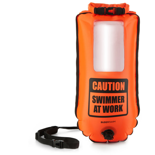 Smartphone Swim Buoy | BuddySwim Buoy with Compartment for Mobile Phone