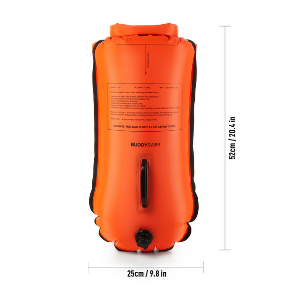 Smartphone Swim Buoy | BuddySwim Buoy with Compartment for Mobile Phone