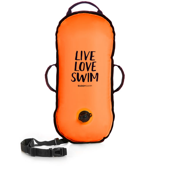 Ultralight Swim Buoy | BuddySwim Open Water Swim Safety Buoy