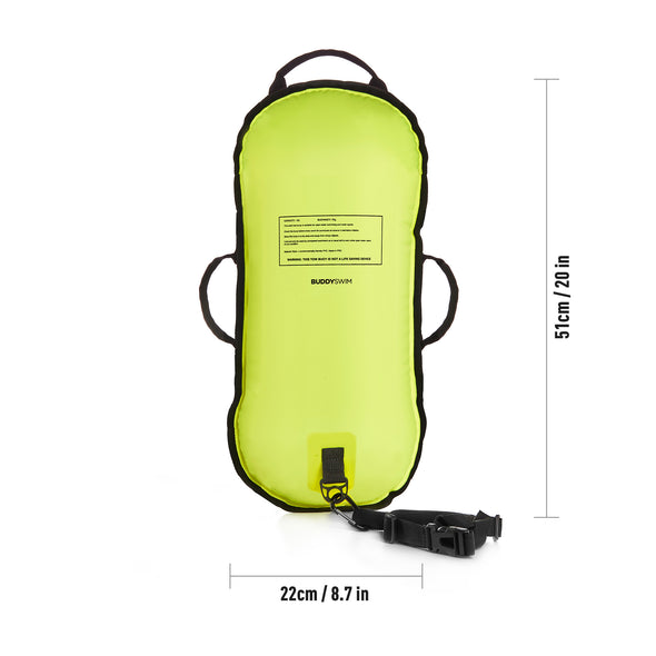 Ultralight Swim Buoy | BuddySwim Open Water Swim Safety Buoy