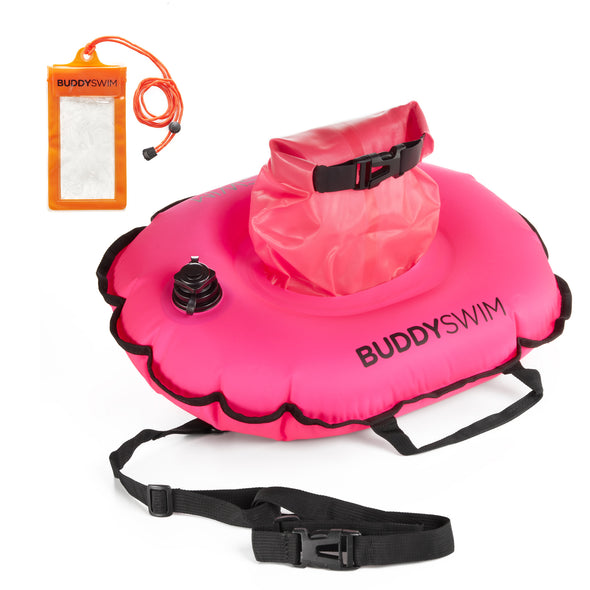 Hydrastation Buoy | BuddySwim Open Water Inflatable Buoy with Hydrastation