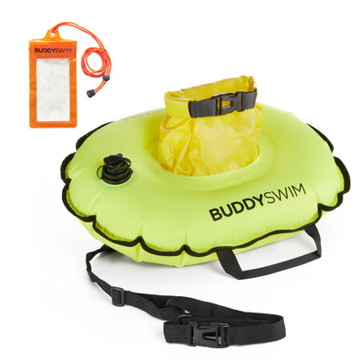 Hydrastation Buoy | BuddySwim Open Water Inflatable Buoy with Hydrastation