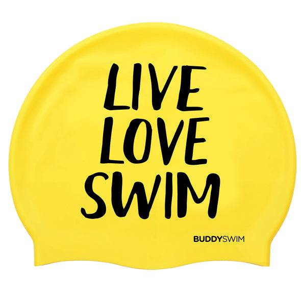 Live Love Swim | Silicone Swimming Cap