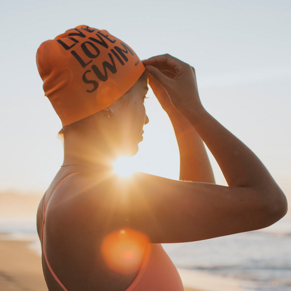 Live Love Swim | Silicone Swimming Cap