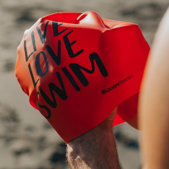 Live Love Swim | Silicone Swimming Cap