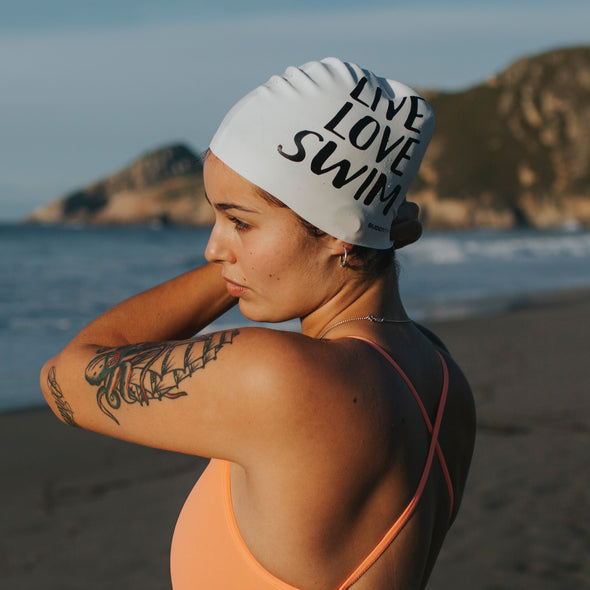 Live Love Swim | Silicone Swimming Cap