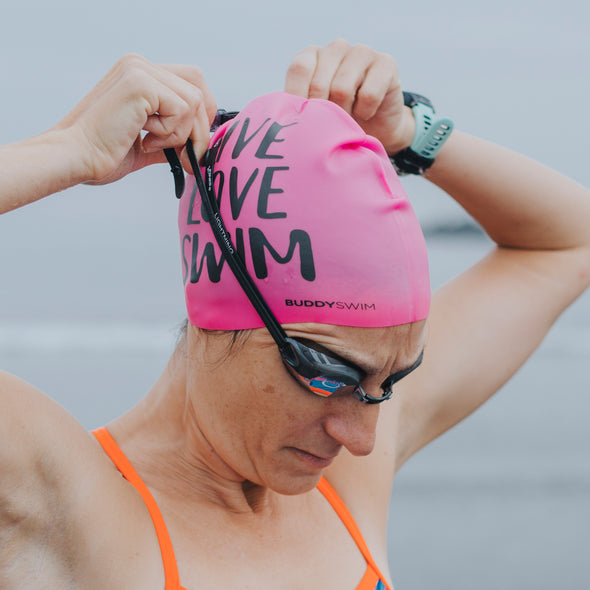 Live Love Swim | Silicone Swimming Cap