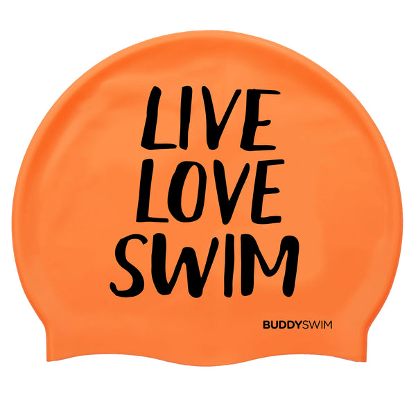 Live Love Swim | Silicone Swimming Cap