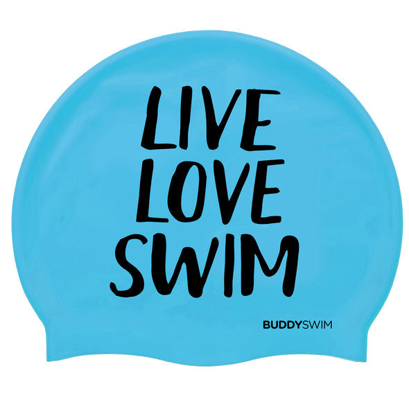 Live Love Swim | Silicone Swimming Cap