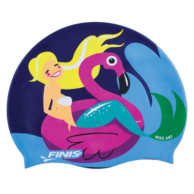 Flamingo | Mermaid Silicone Swim Cap