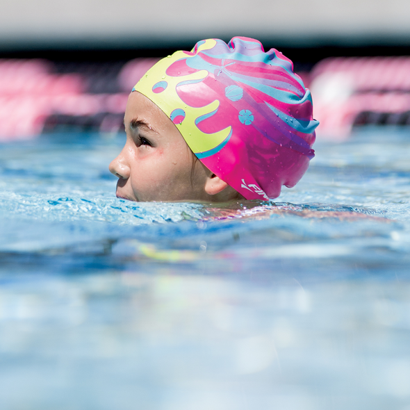 Crown | Mermaid Silicone Swim Cap