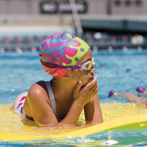 Crown | Mermaid Silicone Swim Cap