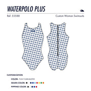 TURBO Custom Water Polo Plus | Custom Women WP Swimsuit