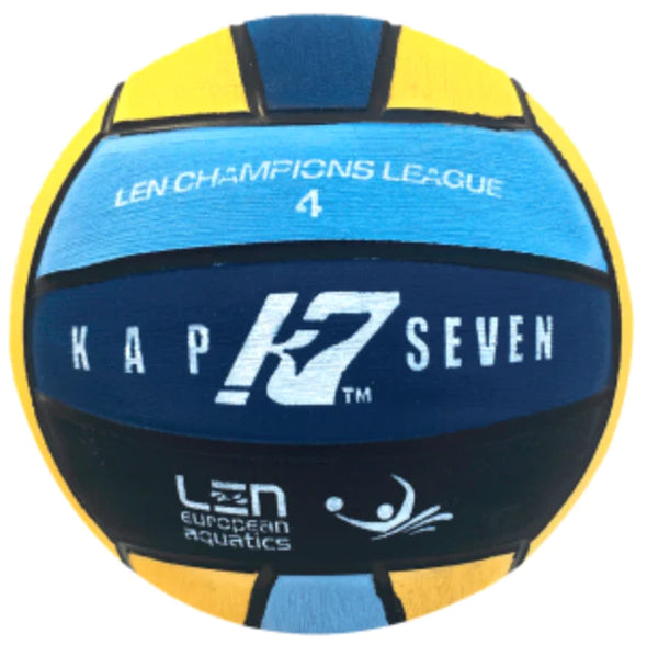 Kap7 LEN Official Champions League Water Polo Ball | Size 4