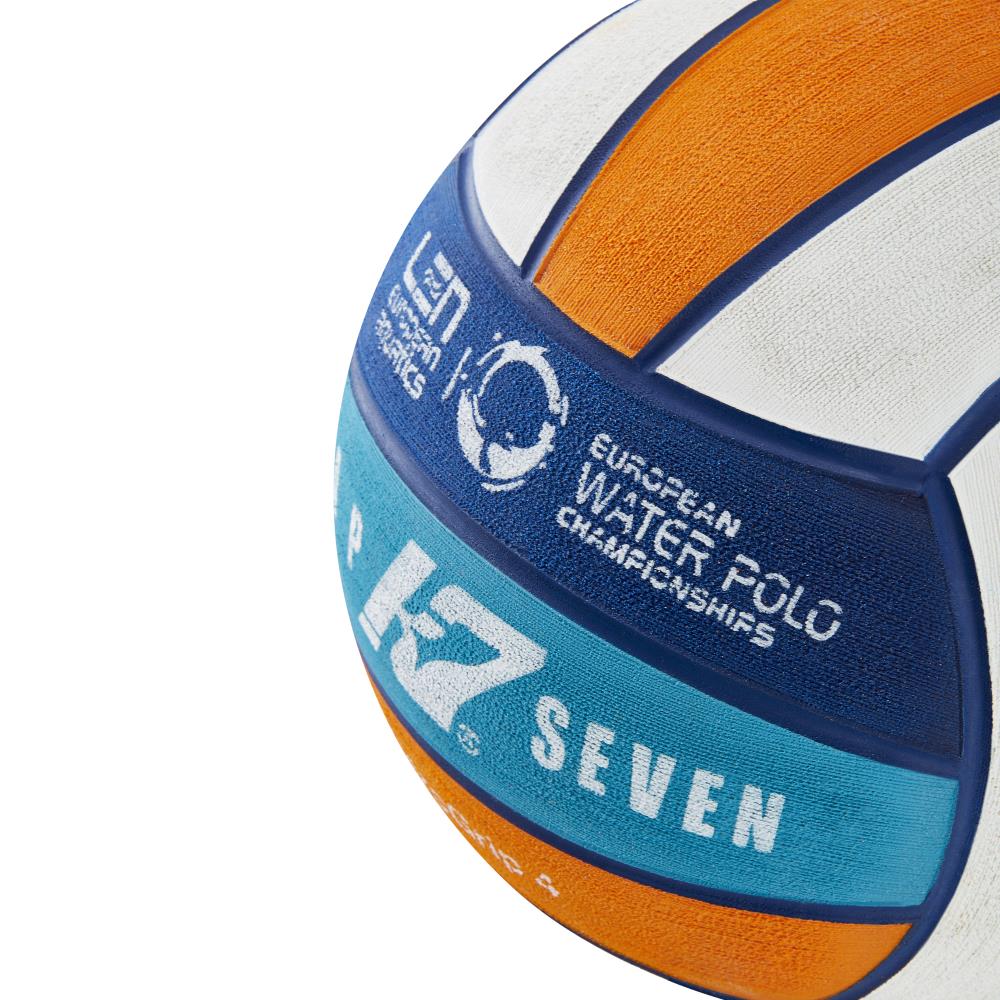 Kap7 LEN European Championship 2024 | HydroGrip Size 4 (Orange/White)