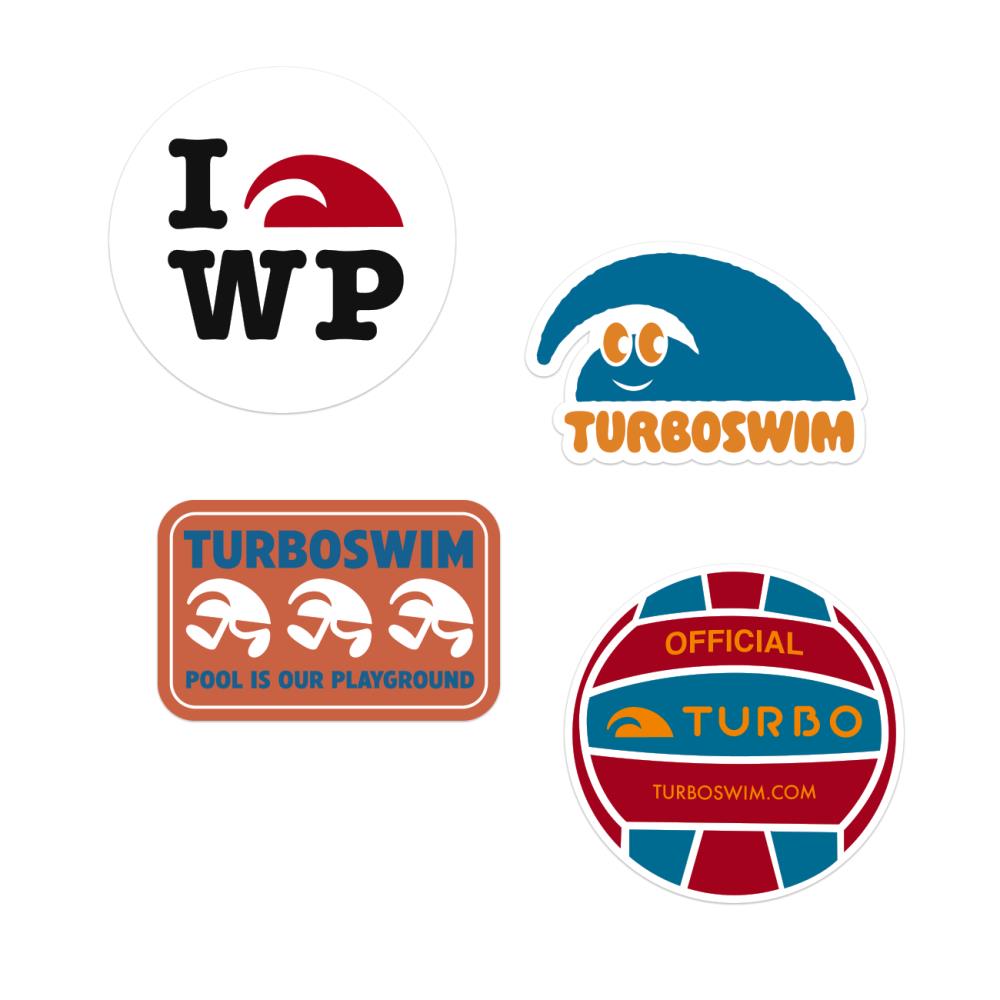 Turbo Sticker Pack - 4 Stickers | Choose Your Vibe