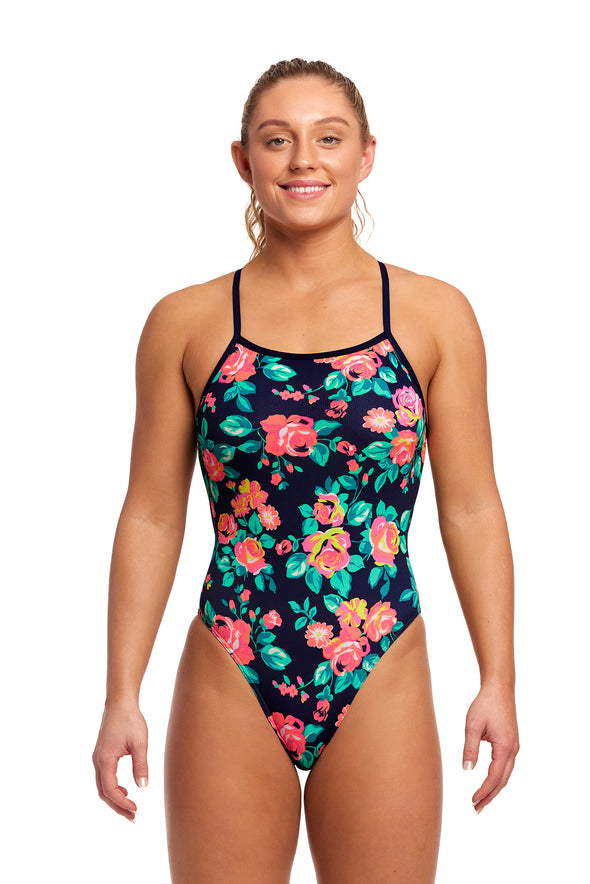 Full Bloom | Ladies Tie Me Tight One Piece