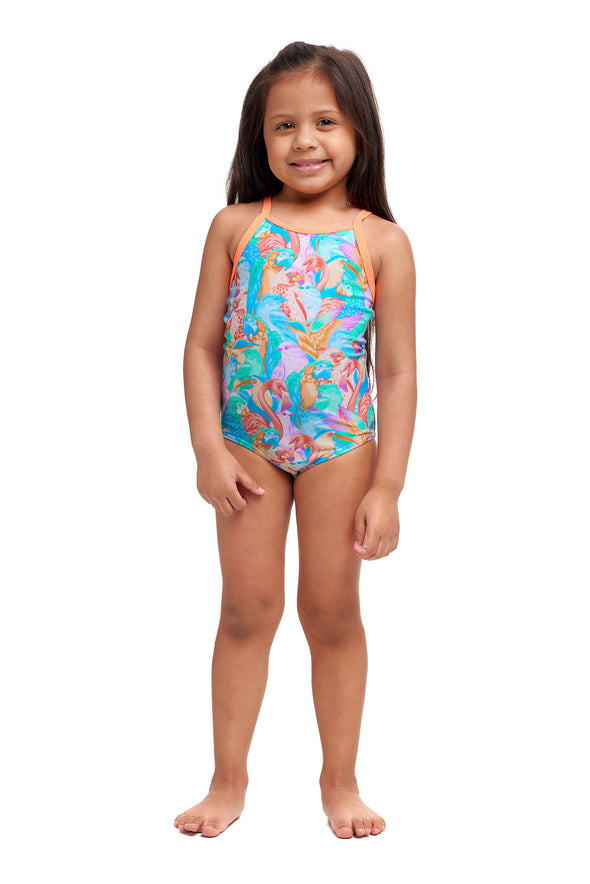 Birdsville | Toddler Girls Printed One Piece