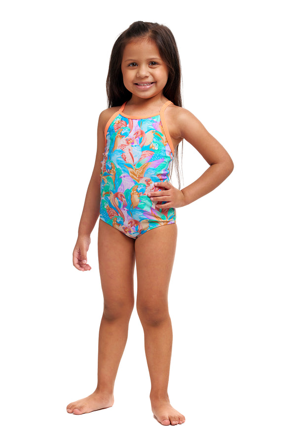 Birdsville | Toddler Girls Printed One Piece