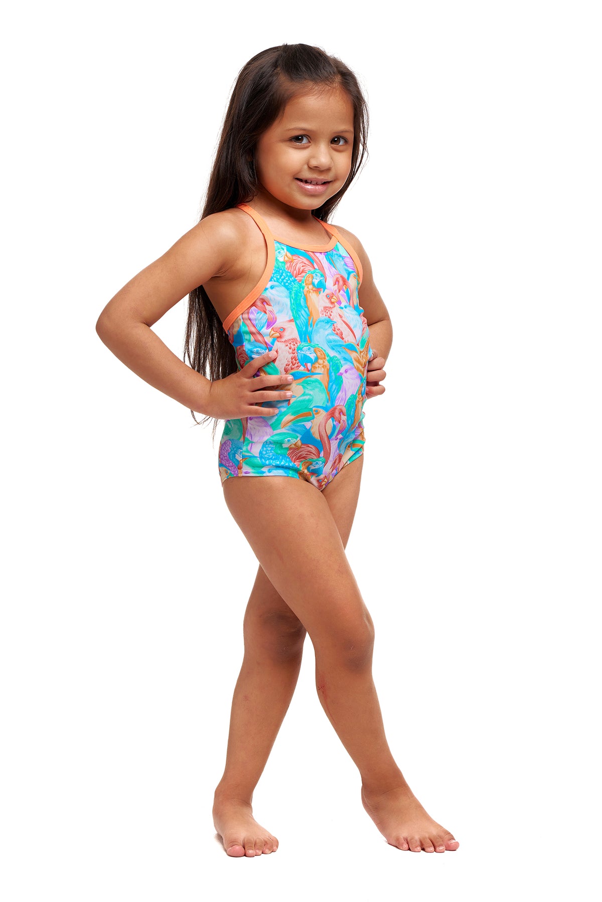 Birdsville | Toddler Girls Printed One Piece