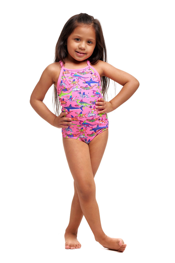 Learner Lane | Toddler Girls Printed One Piece