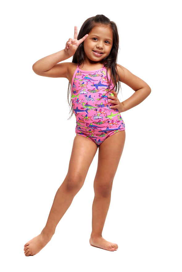 Learner Lane | Toddler Girls Printed One Piece