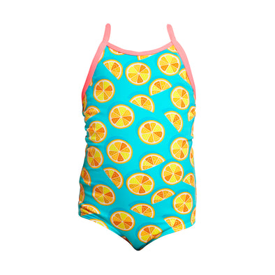 Lime Splice | Toddler Girls Printed One Piece