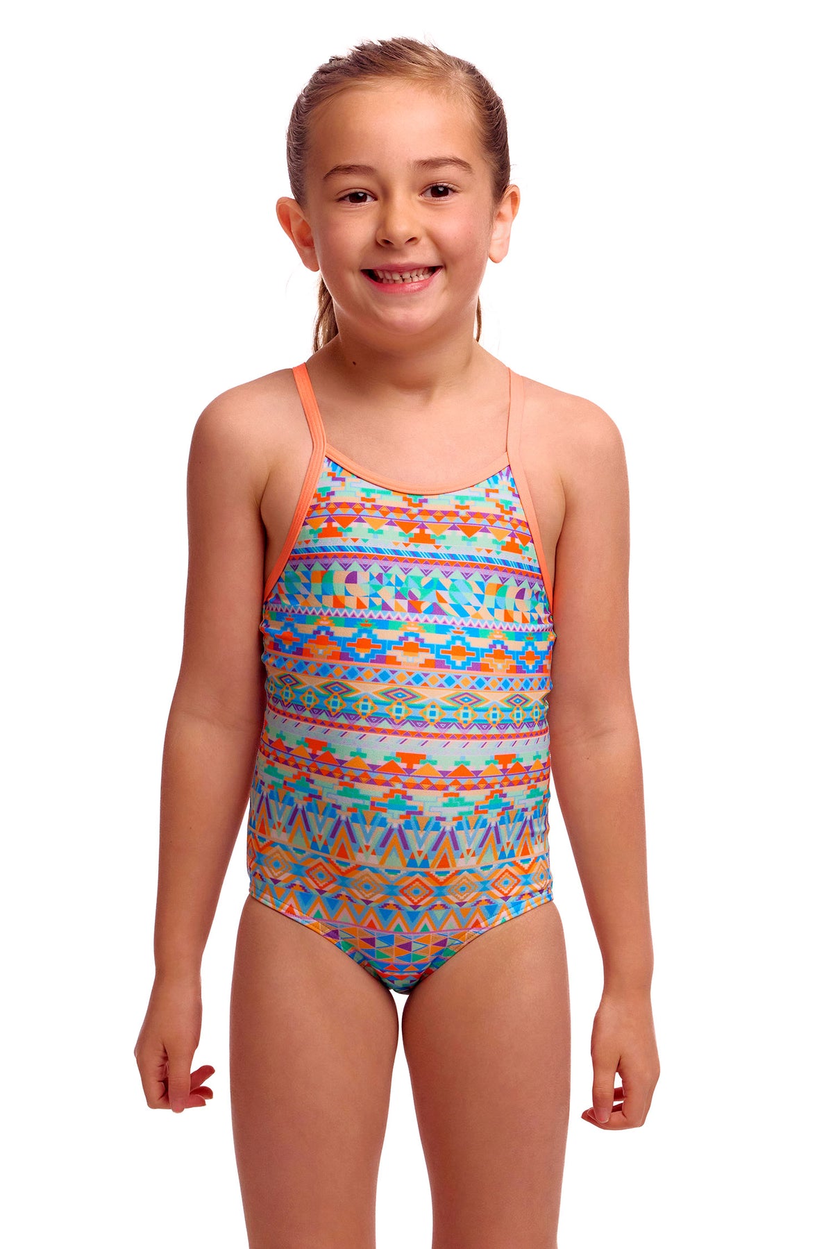 Ship Shape | Toddler Girls Printed One Piece