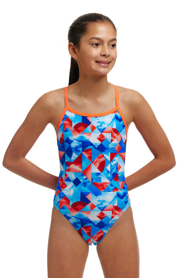 Big Swell | Girls Single Strap One Piece