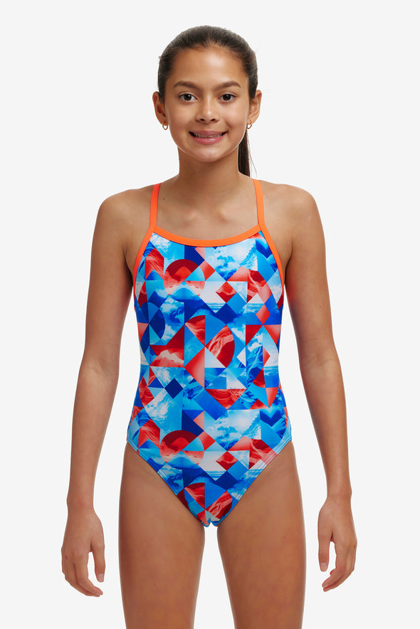 Big Swell | Girls Single Strap One Piece