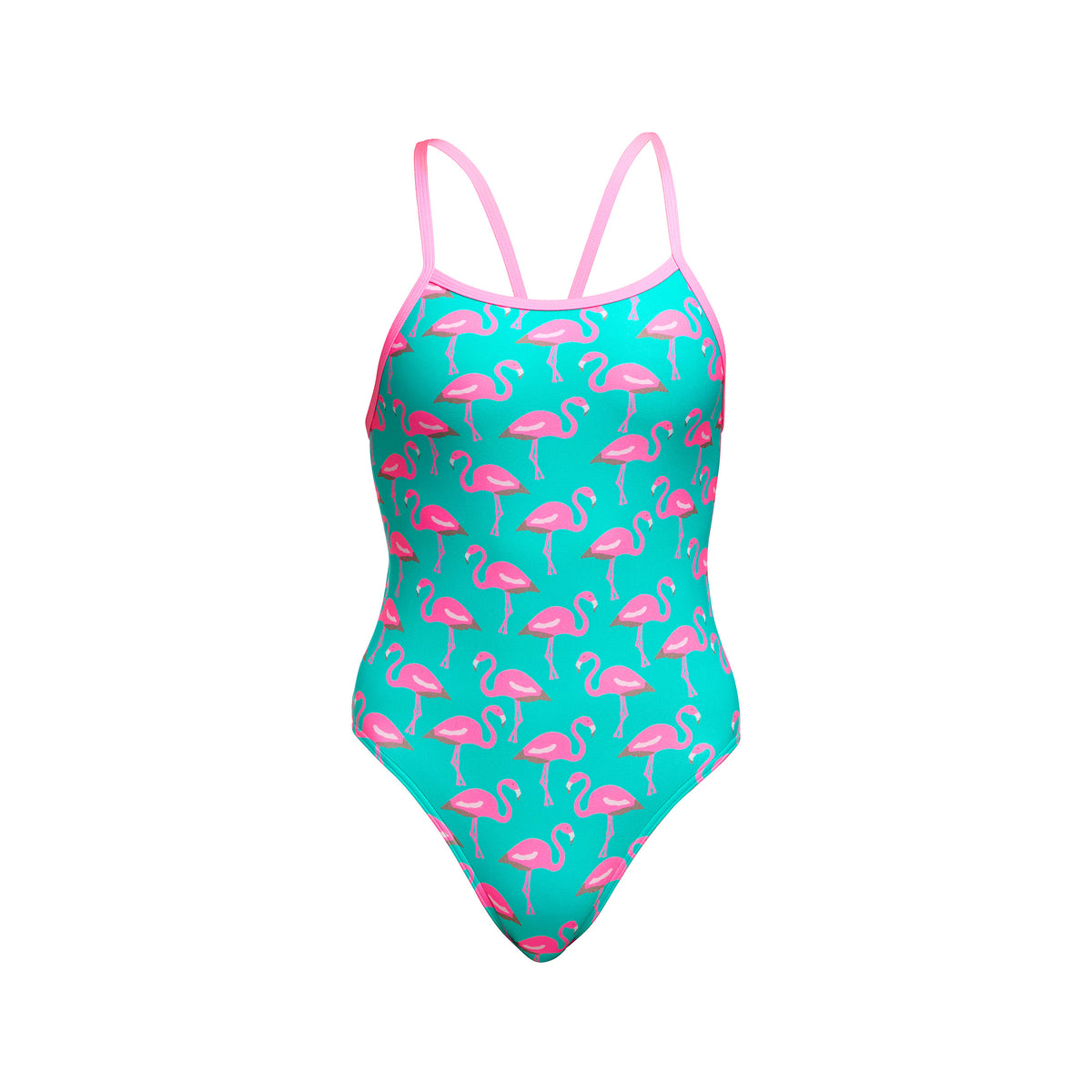 Go Flamingo! | Girls Single Strap One Piece