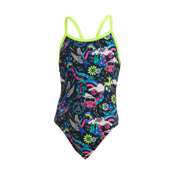 Hippy Dippy | Girls Single Strap One Piece