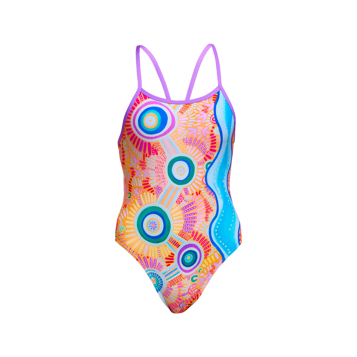 Kulin Colour | Girls Single Strap One Piece
