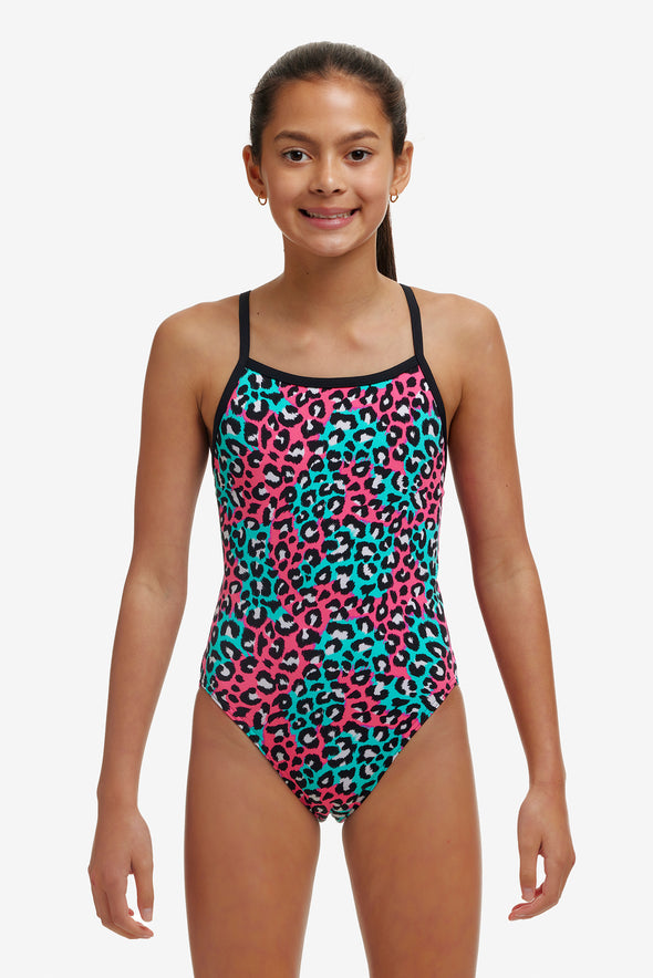 Little Wild Things | Girls Single Strap One Piece