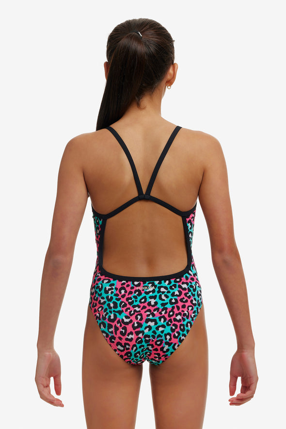 Little Wild Things | Girls Single Strap One Piece