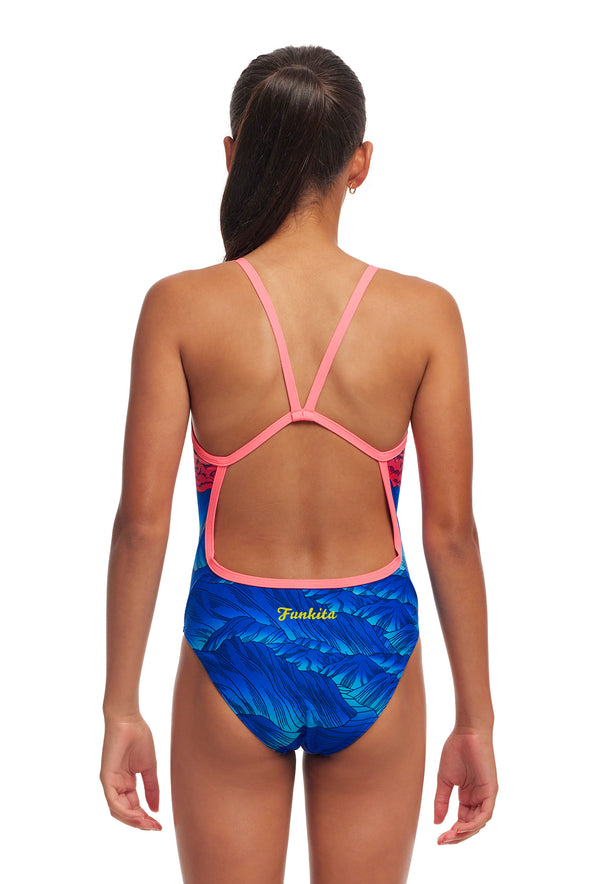 Smokin Hot | Girls Single Strap One Piece