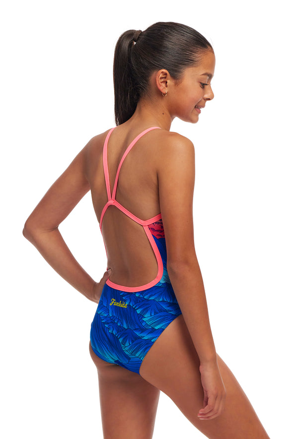 Smokin Hot | Girls Single Strap One Piece