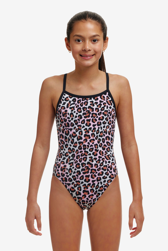 Some Zoo Life | Girls Single Strap One Piece