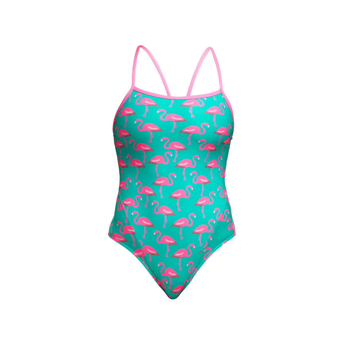 Go Flamingo! | Ladies Single Strap One Piece