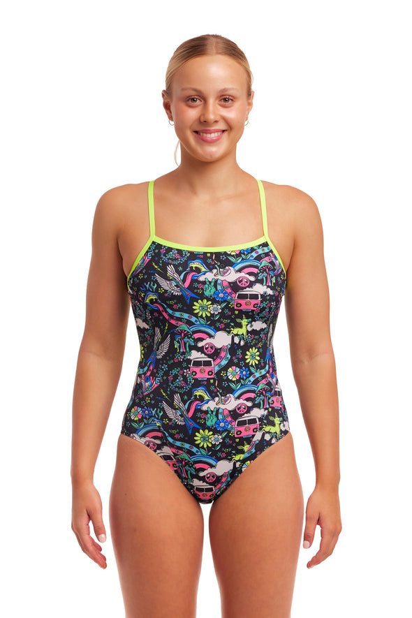 Hippy Dippy | Ladies Single Strap One Piece