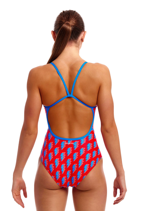 Hot Volt | Ladies Single Strap One Piece