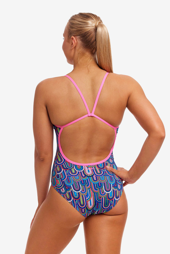 Spread My Wings | Ladies Single Strap One Piece