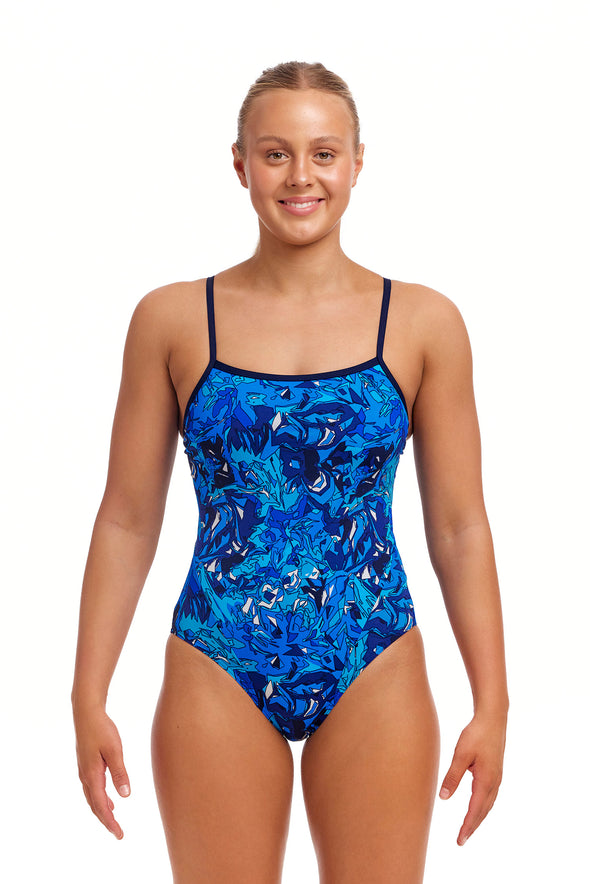 True Bluey | Ladies Single Strap One Piece