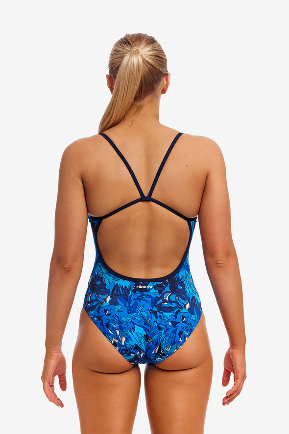 True Bluey | Ladies Single Strap One Piece