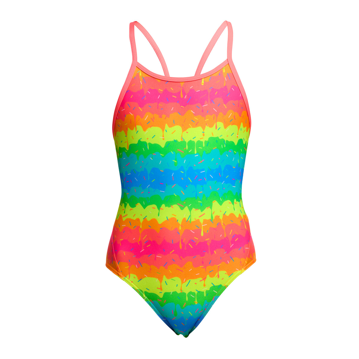Melting Mayhem | Girls Diamond Back One Piece